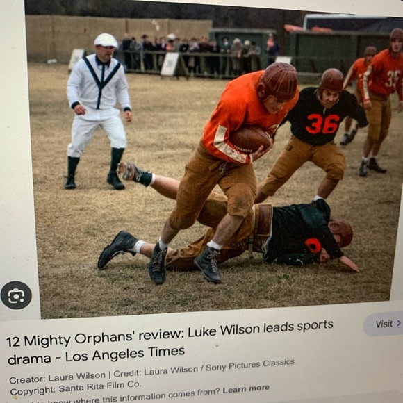 Jersey from the movie 12 mighty orphans, 1 of 1 , - Picture 1 of 11